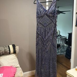 Patra Women's Maxi Dress in Purple